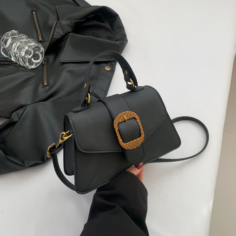 Τσάντα crossbody για τη μασχάλη, PU δέρμα, μικρό τετράγωνο σχήμα, street-trend, άνοιξη 2024, θήκη τηλεφώνου