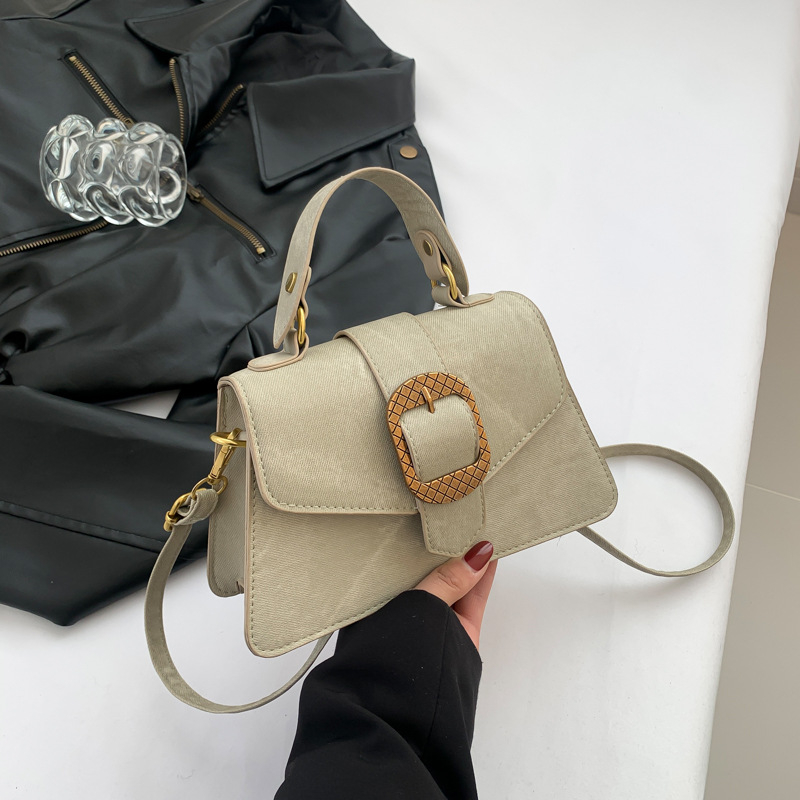 Τσάντα crossbody για τη μασχάλη, PU δέρμα, μικρό τετράγωνο σχήμα, street-trend, άνοιξη 2024, θήκη τηλεφώνου