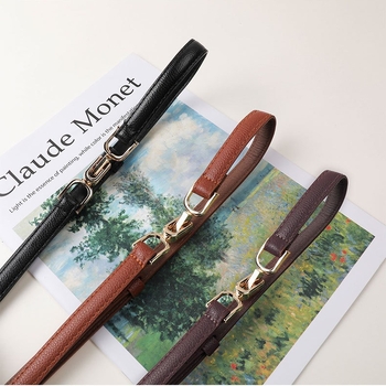 Övvel ellátott ruha műbőrből, övcsat ötvözetből, gombos zárás, elektroplakolás, márka An yulan