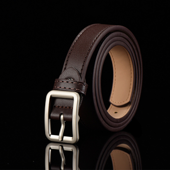 Ζώνη για παιδιά - Συνθετικό δέρμα, μεταλλική αγκράφα, κλείσιμο με ακίδα, πλάτος 2-4 εκ