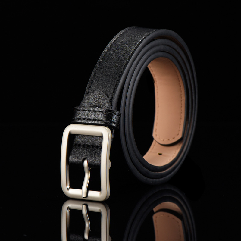 Ζώνη για παιδιά - Συνθετικό δέρμα, μεταλλική αγκράφα, κλείσιμο με ακίδα, πλάτος 2-4 εκ