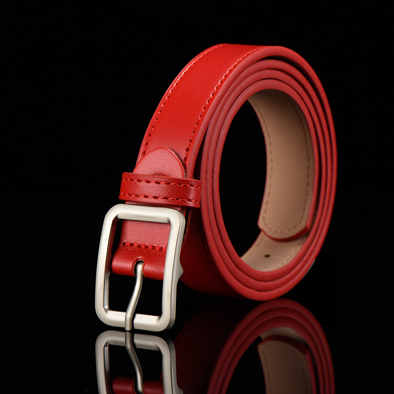 Ζώνη για παιδιά - Συνθετικό δέρμα, μεταλλική αγκράφα, κλείσιμο με ακίδα, πλάτος 2-4 εκ