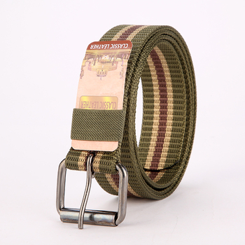 Curea, nailon imitativ, cataramă cu știft, lățime peste 4 cm, electroplatare