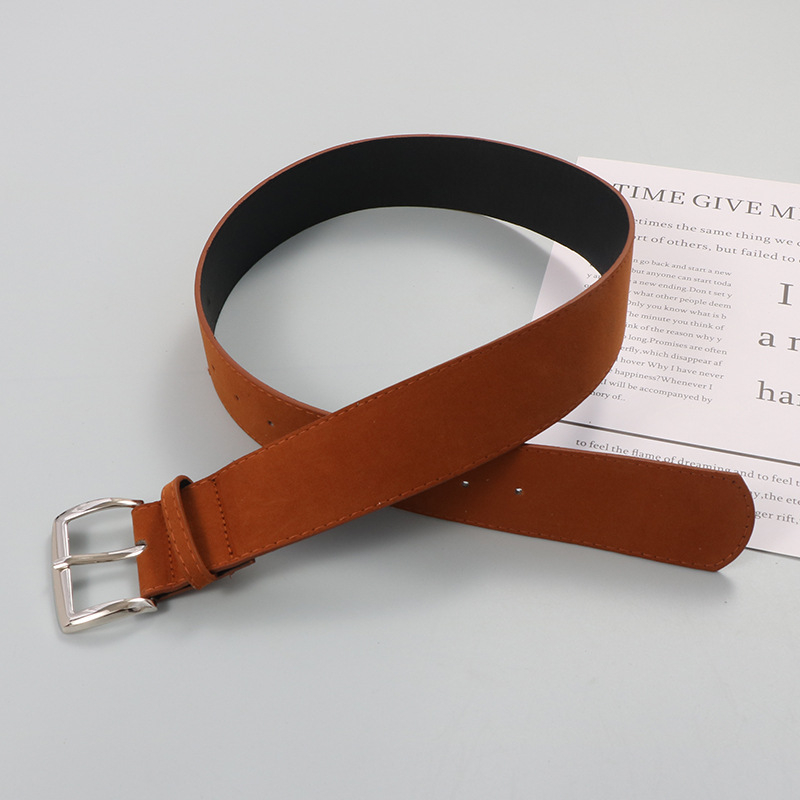 Ženski pojas od umjetne kože, minimalistički stil, jednodnevni pojas?