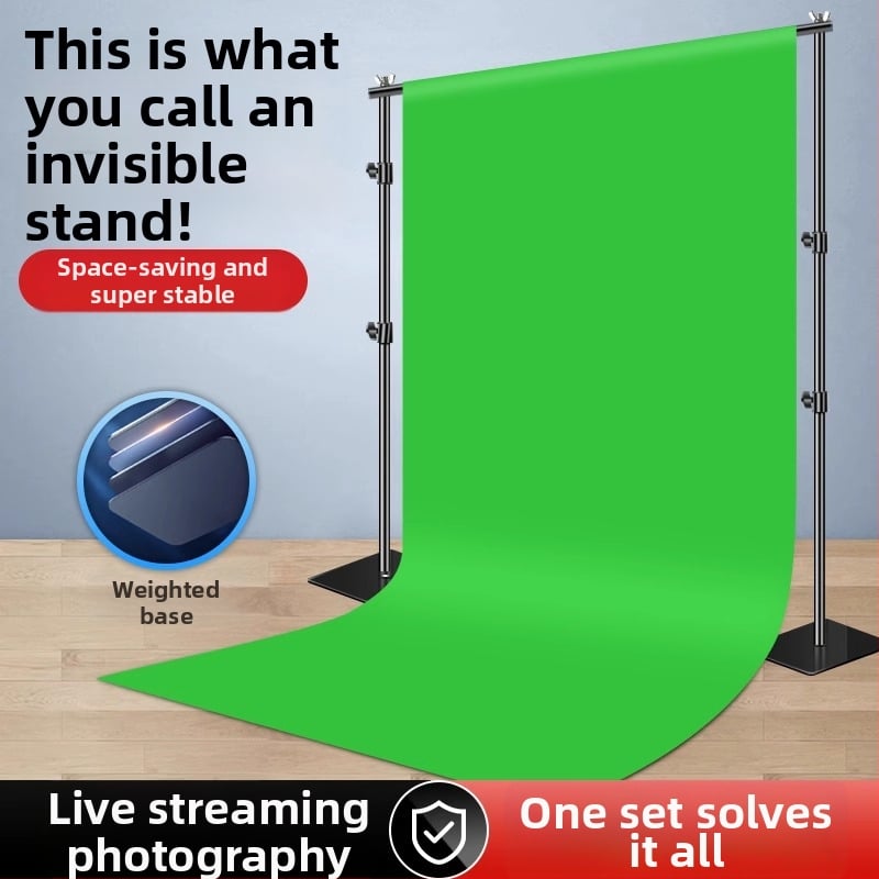 Extreme Shadow Tausta Statiiv Chromakey Taustaga tootekujutamiseks — raua ja ABS konstruktsioon