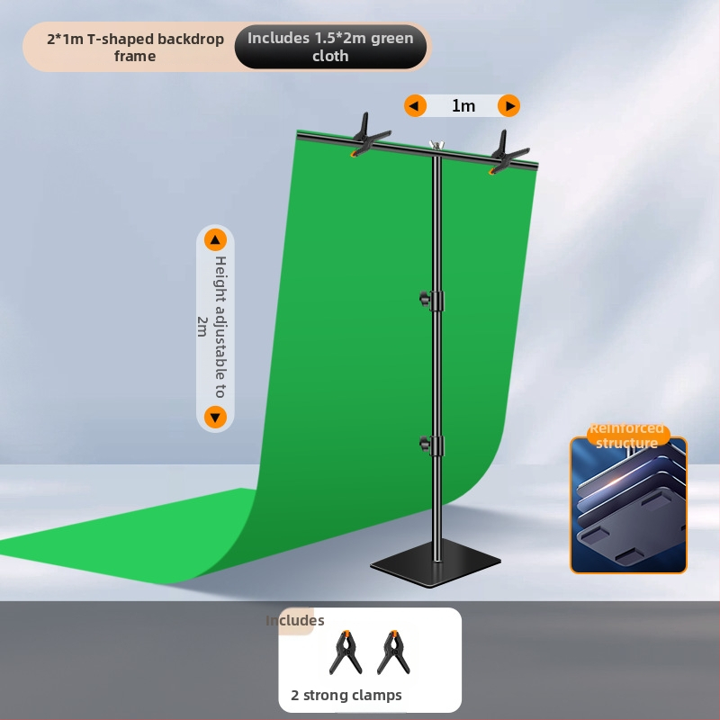 Extreme Shadow Tausta Statiiv Chromakey Taustaga tootekujutamiseks — raua ja ABS konstruktsioon