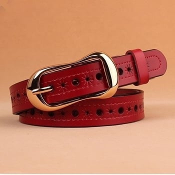 Ženski PU kožni pojas s metalnom kopčom s iglom, širina 2-4 cm, Joopzqm, svestran stil