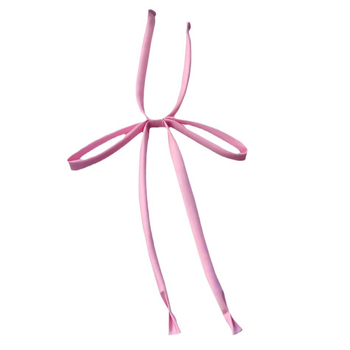 Λουλούδι για γιακά και γραβάτα-φιόγκος για γυναικείες σχολικές στολές, JK στυλ, πολυεστέρας, μονοχρωματικό σχέδιο, κανονικό πλάτος