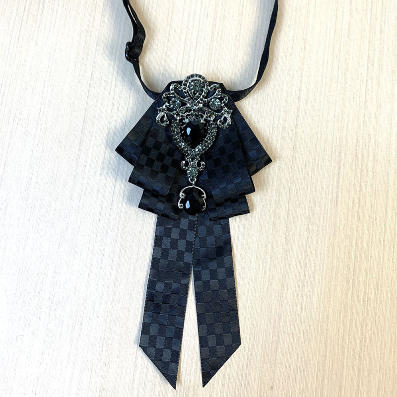 Μονόχρωμο λουλούδι για κολάρο και παπιγιόν, πολυεστέρας, yarn-dyed, επίπεδη κεφαλή, κορεατική έκδοση