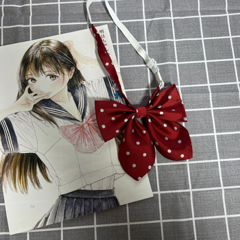 Γυναικεία παπιόν από πολυεστέρα, Jacquard ύφανση, με πουά σχέδιο, κανονικό πλάτος