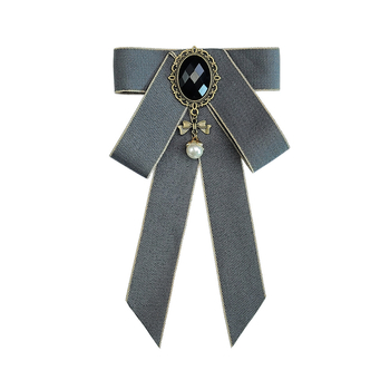 Női gallér virágos csokornyakkendő - kézzel készített, ötvözet, minimalist stílus, két az egyben