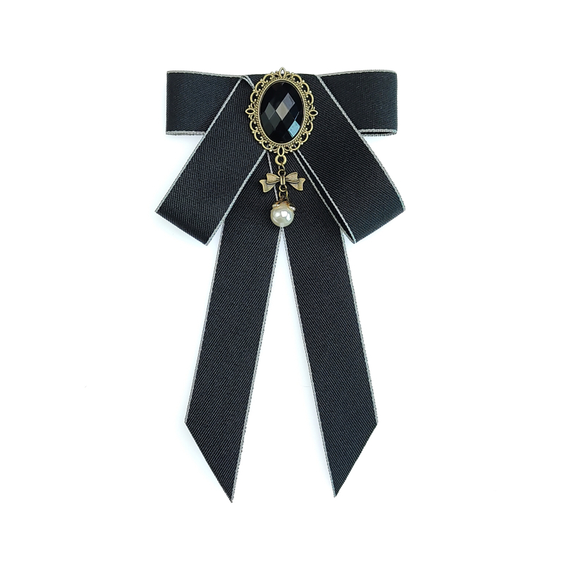 Női gallér virágos csokornyakkendő - kézzel készített, ötvözet, minimalist stílus, két az egyben