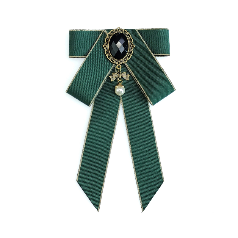 Női gallér virágos csokornyakkendő - kézzel készített, ötvözet, minimalist stílus, két az egyben