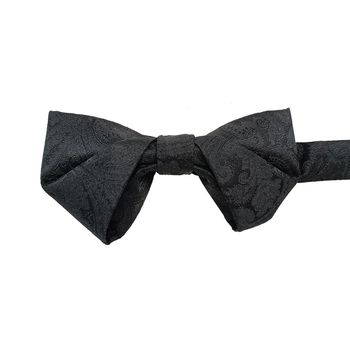 Férfi csokornyakkendő Jacquard, virágos minta, lapos fejű stílus, poliészter szál, esküvői kiegészítő, egyedi csomagolás