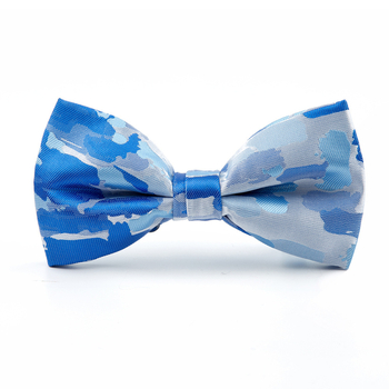 Qu Yi bow tie πολυεστερικό yarn-dyed με jacquard, για άνδρες, cartoon μοτίβο, jacquard ύφανση, βραδινή ενδυμασία