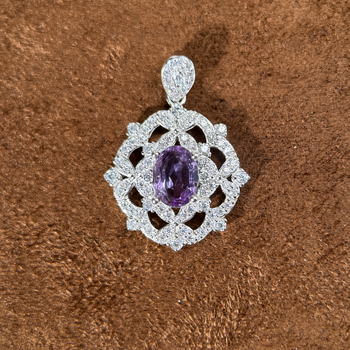 Viseći privjesak od srebra 925 s cirkonovom ugradnjom, Zhengxi Jewelry, jesen 2025 izdanje
