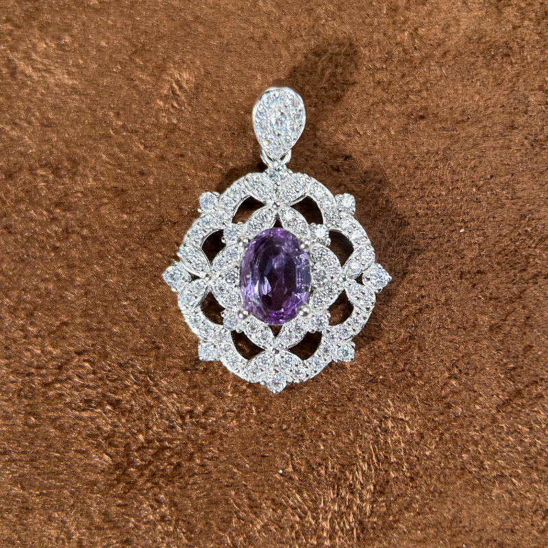 Viseći privjesak od srebra 925 s cirkonovom ugradnjom, Zhengxi Jewelry, jesen 2025 izdanje