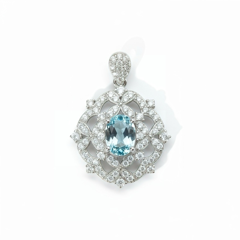 Viseći privjesak od srebra 925 s cirkonovom ugradnjom, Zhengxi Jewelry, jesen 2025 izdanje