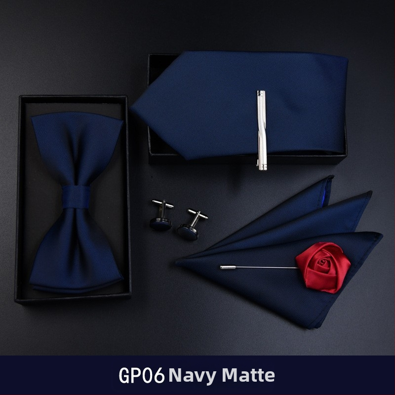 Σετ παπιγιόν για γάμο ανδρών, ριγέ σχέδιο, σχήματος βέλους, κανονικό πλάτος, πολυεστέρας