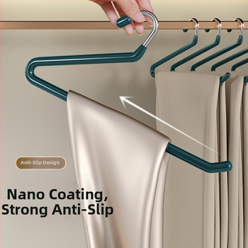 Κρεμάστρα στεγνώματος σε μορφή χήνας από ανοξείδωτο ατσάλι, αντιολισθητική και χωρίς ίχνη για παντελόνια, φουλάρια και γραβάτες (Μοντέλο 0, συσκευασία 160, μοντέρνο στυλ)