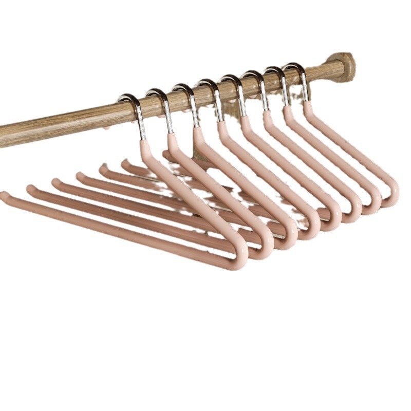 Κρεμάστρα στεγνώματος σε μορφή χήνας από ανοξείδωτο ατσάλι, αντιολισθητική και χωρίς ίχνη για παντελόνια, φουλάρια και γραβάτες (Μοντέλο 0, συσκευασία 160, μοντέρνο στυλ)