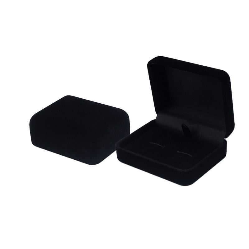 Hongfa Meeste mansettide kott flaneli väliskujunduse ja flokitud sisemusega, klappkaas, ehte hoiustamine