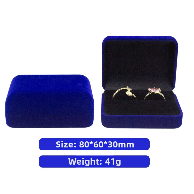 Hongfa Meeste mansettide kott flaneli väliskujunduse ja flokitud sisemusega, klappkaas, ehte hoiustamine