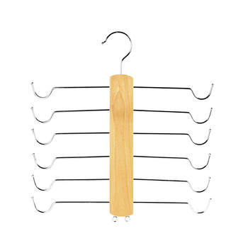 Ξύλινος πολυλειτουργικός κρεμάστρα αποθήκευσης με διακριτική κρεμάστρα για εσώρουχα και φορέματα — Xinchen, μοντέρνο μινιμαλιστικό στυλ; Κατάλληλο για κρεμάστρες ρούχων, παντελονιών και κρεμάστρες γραβάτας