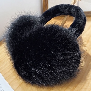 Összecsukható róka szőr fültok – téli meleg, uniszex, kültéri használatra