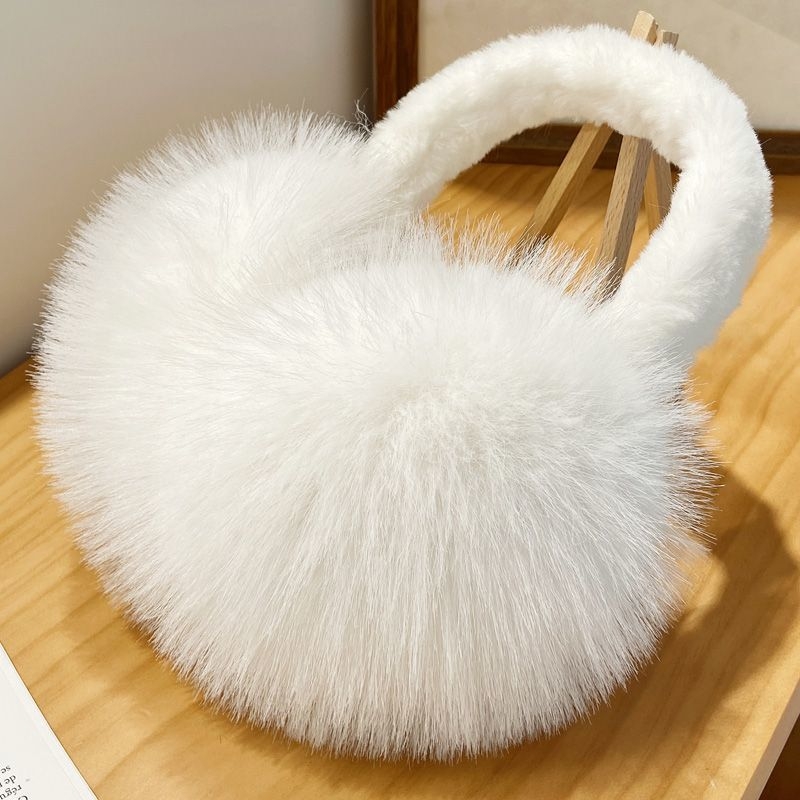 Összecsukható róka szőr fültok – téli meleg, uniszex, kültéri használatra