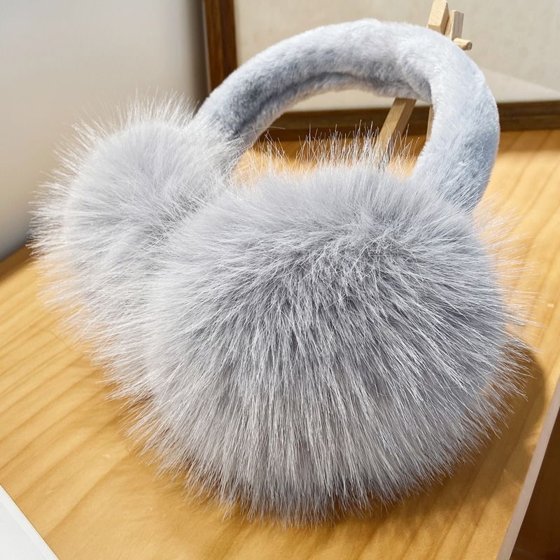Összecsukható róka szőr fültok – téli meleg, uniszex, kültéri használatra