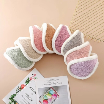 Protectii pentru urechi de iarnă – unisex, montare pe spate, bumbac, calzi, rezistenți la vânt