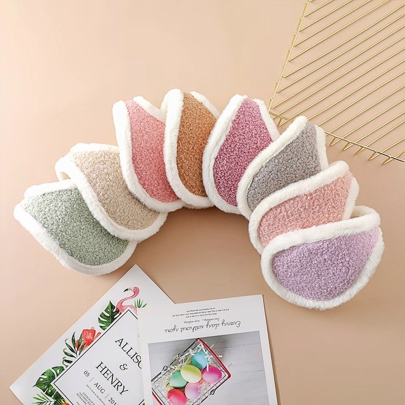 Protectii pentru urechi de iarnă – unisex, montare pe spate, bumbac, calzi, rezistenți la vânt