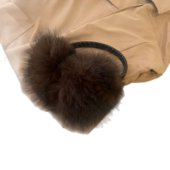 Ακουστικά αυτιών με συνθετική γούνα αλεπούς, μονόχρωμος σχεδιασμός, αντιανεμικά, διατηρούν τη ζεστασιά, Unisex