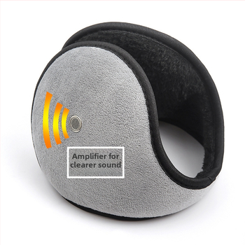 Unisex χειμωνιάτικα κουκούλια αυτιών από βελούδο, με σχέδιο πίσω από το κεφάλι και παχύ μαξιλάρι