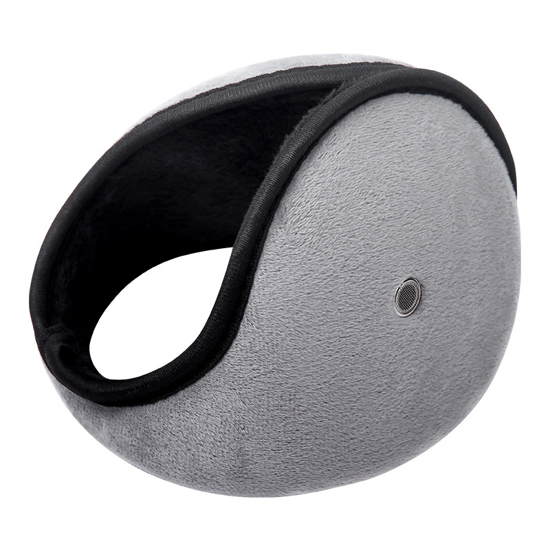 Unisex χειμωνιάτικα κουκούλια αυτιών από βελούδο, με σχέδιο πίσω από το κεφάλι και παχύ μαξιλάρι