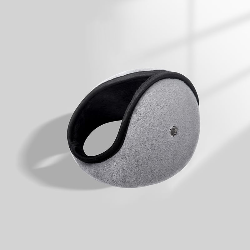 Unisex χειμωνιάτικα κουκούλια αυτιών από βελούδο, με σχέδιο πίσω από το κεφάλι και παχύ μαξιλάρι