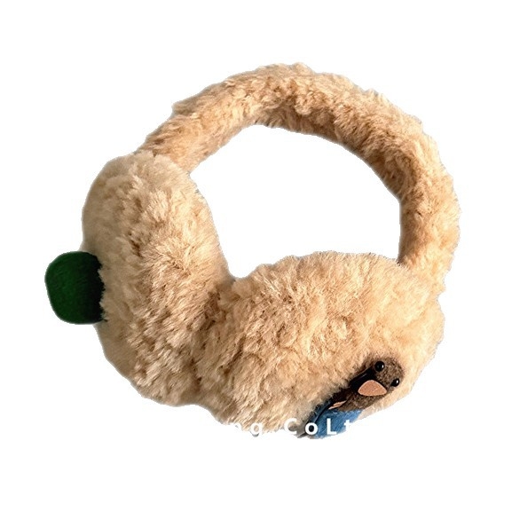 Detské zimné návleky na uši z plyšu, s motívom dachshunda, unisex, vetruodolné a skladné, na vonkajšie použitie, udržiavaju teplo