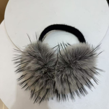 Earmuffs plușate pentru iarnă – încălzire pentru urechi, stil monocrom casual pentru exterior, adulți