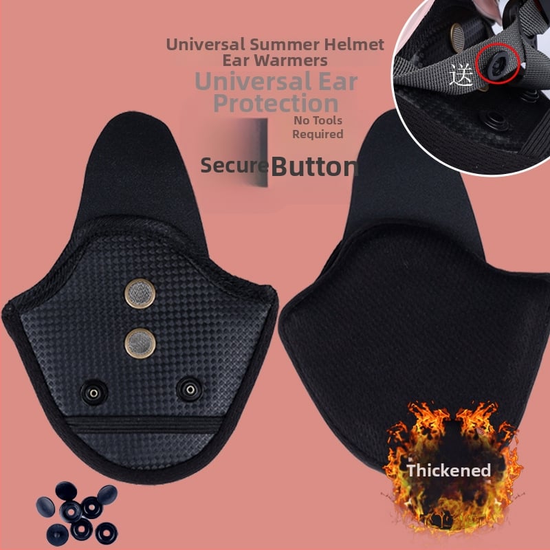 Bērnu ķivere ar ausu aizsardzību un noņemamu ziemas odri ar šalli, universāla derība