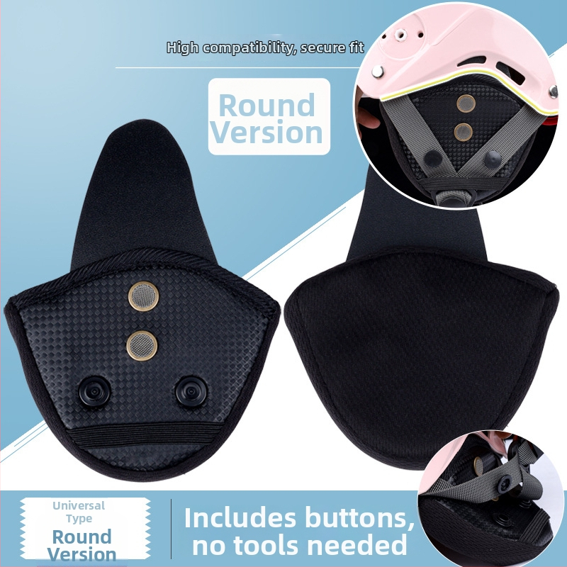 Bērnu ķivere ar ausu aizsardzību un noņemamu ziemas odri ar šalli, universāla derība