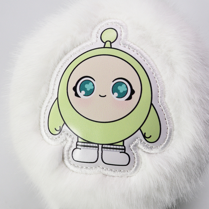 Protecții pentru urechi pentru copii iarna - poliester, stil desen animat, model monocrom, mențin căldura, pentru exterior