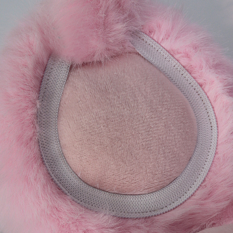 Protecții pentru urechi pentru copii iarna - poliester, stil desen animat, model monocrom, mențin căldura, pentru exterior