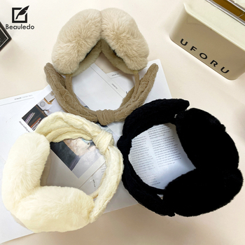 Unisex Θερμαντικά αυτιών με φιόγκο, αναδιπλούμενα – Χειμερινά (Υλικό: plush; Λειτουργίες: Προστασία αυτιών, θέρμανση, φορητότητα; Στυλ: βασικό, ιαπωνικό και κορεάτικο γλυκό στυλ; Σεζόν: Χειμώνας)