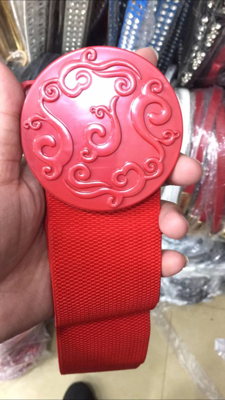 Remen za uniformu stjuardesa, PU koža, kopča od legure, zatvaranje kopčom, širina 2–4 cm, svestran stil, gradska moda za dnevna putovanja