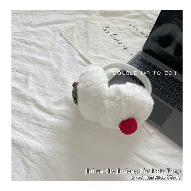 Γούνινα ακουστικά για παιδιά — Χειροποίητα, Στυλ Καρτούν, Καρτούν Μοτίβο, Θερμότητα του Χειμώνα