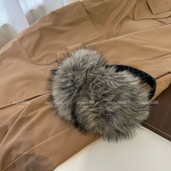 Γούνινα ακουστικά αυτιών από βελούδο – Unisex, Ενήλικοι, Μονοχρωματικά, Στυλ Hot Girl, Διατηρούν ζεστασιά τον χειμώνα και την άνοιξη