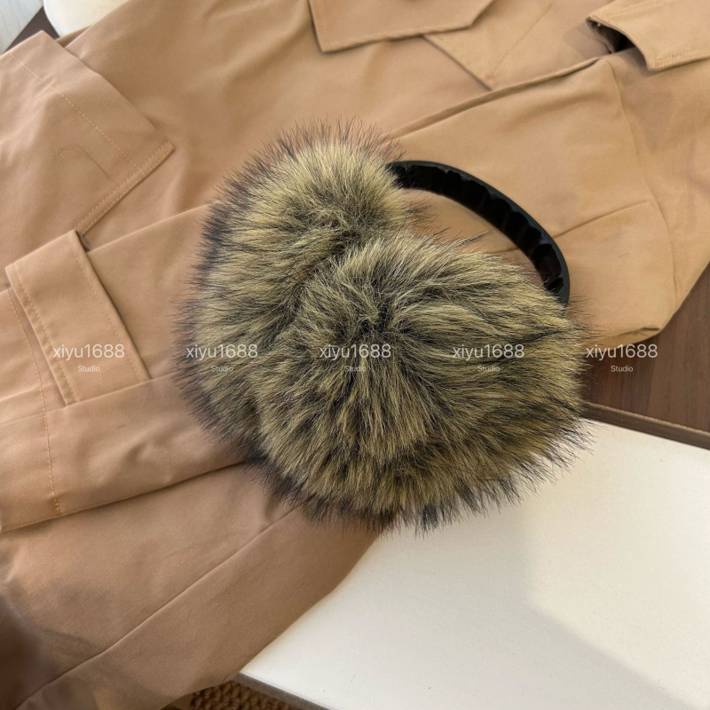 Γούνινα ακουστικά αυτιών από βελούδο – Unisex, Ενήλικοι, Μονοχρωματικά, Στυλ Hot Girl, Διατηρούν ζεστασιά τον χειμώνα και την άνοιξη