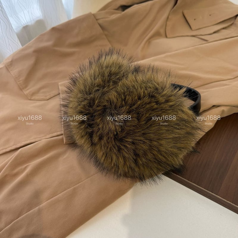 Γούνινα ακουστικά αυτιών από βελούδο – Unisex, Ενήλικοι, Μονοχρωματικά, Στυλ Hot Girl, Διατηρούν ζεστασιά τον χειμώνα και την άνοιξη