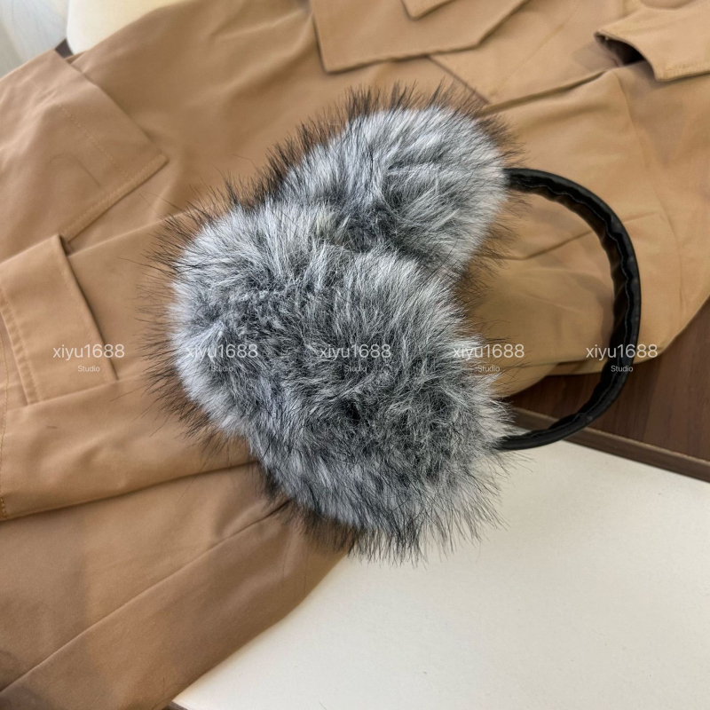 Γούνινα ακουστικά αυτιών από βελούδο – Unisex, Ενήλικοι, Μονοχρωματικά, Στυλ Hot Girl, Διατηρούν ζεστασιά τον χειμώνα και την άνοιξη